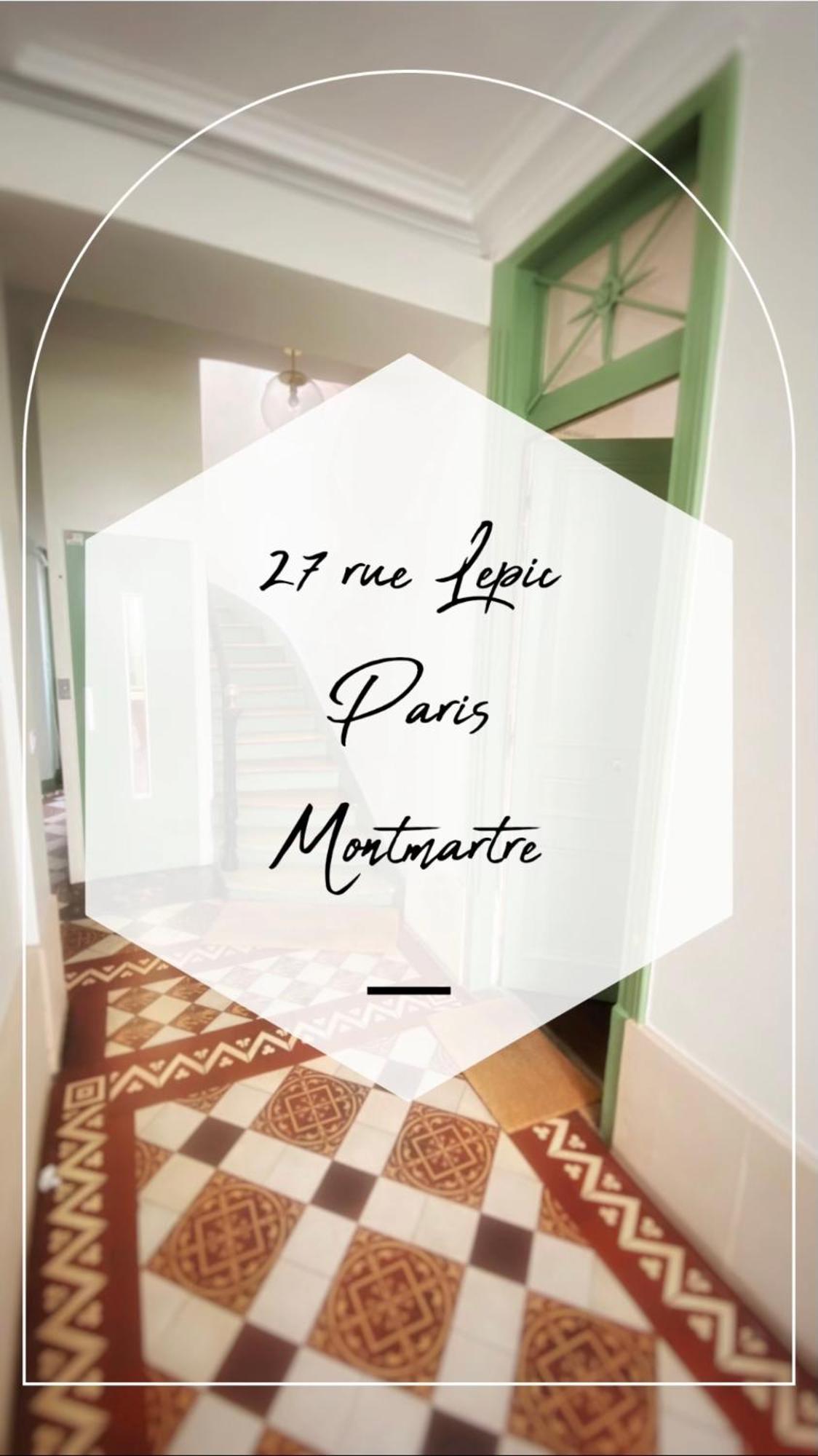 Villa Lepic, Luxury Flat In Montmartre With Private Terrasse-Appartement Entier Париж Экстерьер фото